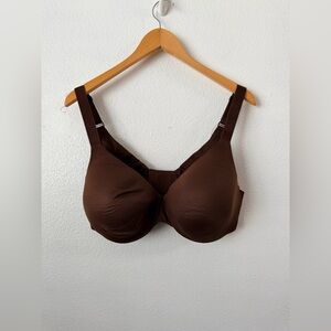 SKIMS Smoothing Intimates Full Coverage Lightly Lined Bra Cocoa Size 38DDD